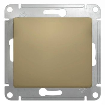 Механизм выключателя Glossa 1кл титан (20)