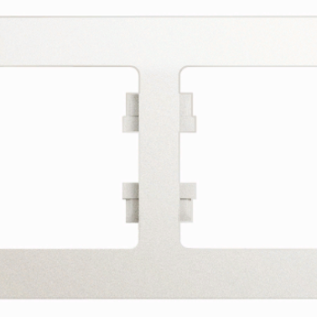 Рамка Glossa 2-ая горизонтальная перламутр (30)