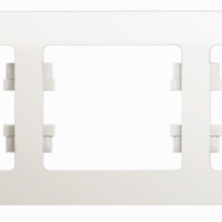 Рамка Glossa 3-ая горизонтальная перламутр (5/20)