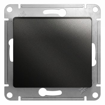 Механизм выключателя Glossa 1кл антрацит (20)