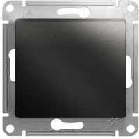 Механизм выключателя Glossa 1кл проходной антрацит (10)