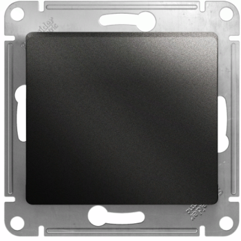 Механизм выключателя Glossa 1кл проходной антрацит (10)