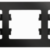 Рамка Glossa 3-ая горизонтальная антрацит (5/20)