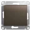 Механизм выключателя Glossa 1кл перекрестный шоколад (5)