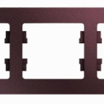 Рамка Glossa 5-ая горизонтальная баклажановый (5)