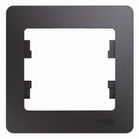 Рамка Glossa 1-ая графит (10)