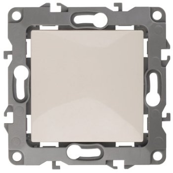 Механизм выключателя Эра 12 1кл проходной слоновая кость (10)