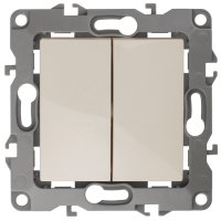 Механизм выключателя Эра 12 2кл слоновая кость (10)