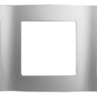 Рамка Эра 12 3-ая алюминий (15)