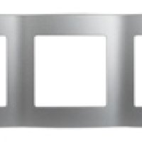 Рамка Эра 12 5-ая алюминий (10)