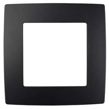 Рамка Эра 12 1-ая антрацит (20)