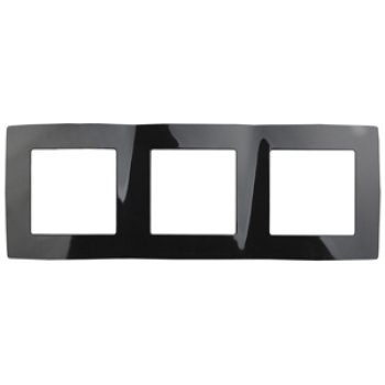 Рамка Эра 12 3-ая чёрный (15)