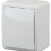 Выключатель Эра Эксперт 1кл IP54 проходной белый (16)
