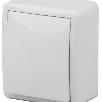 Выключатель Эра Эксперт 1кл белый (16)