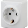 Розетка Эра Эксперт 1-ая с заземлением белый (16)