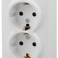 Розетка Эра Эксперт 2-ая с заземлением белый (12)