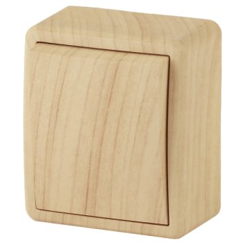 Выключатель Эра Эксперт 1кл проходной сосна (16)