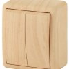 Выключатель Эра Эксперт 2кл сосна (16)