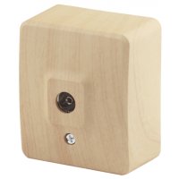 Розетка Эра Эксперт телевизионная сосна (16)