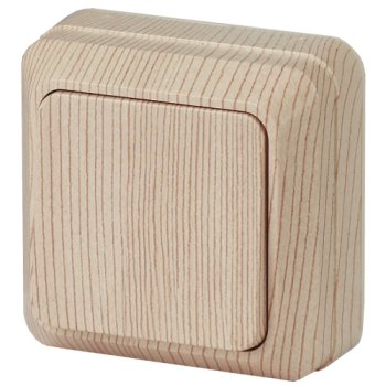 Выключатель 1кл сосна Intro Quadro