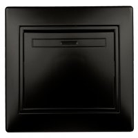 Выключатель 1кл антрацит Intro Plano