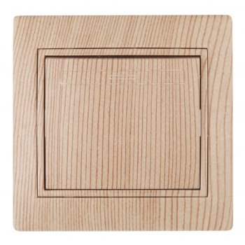 Выключатель Intro Plano 1кл сосна (10)