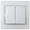 Выключатель 2кл белый Intro Plano