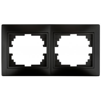 Рамка Эра Intro Plano антрацит 2-ая (10)#