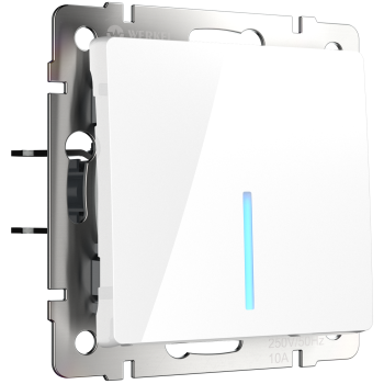 Механизм выключателя Werkel 1кл подсветка белый (10)