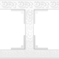 Рамка Werkel Flock 4-ая белый (10)