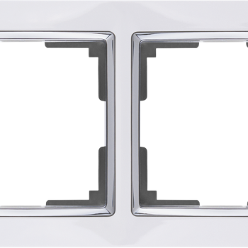 Рамка Werkel Snabb 2-ая белый/хром (10)