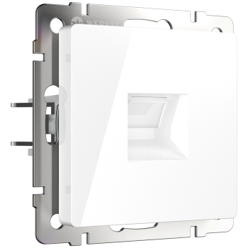 Механизм розетки Werkel RJ45 белый (10)