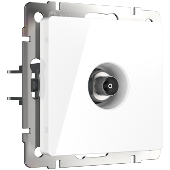 Механизм розетки Werkel телевизионная белый (10)