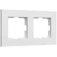 Рамка Werkel Slab 2-ая белый матовый (10)