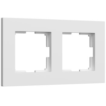 Рамка Werkel Slab 2-ая белый матовый (10)