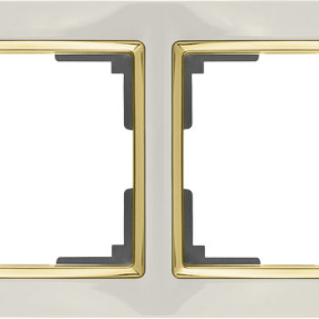 Рамка Werkel Snabb 4-ая сл кость/золото (10)