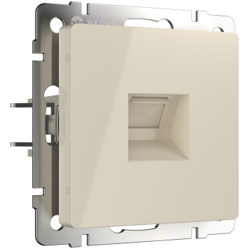 Механизм розетки Werkel RJ11 слоновая кость (10)