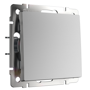 Механизм выключателя Werkel 1кл серебро (10)