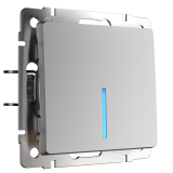 Серебряный глянцевый