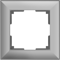 Рамка Werkel Fiore 1-ая серебро (10)