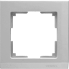 Рамка Werkel Stark 1-ая серебро (10)