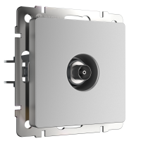 Механизм розетки Werkel телевизионная серебро (10)