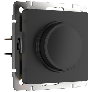 Механизм диммера Werkel чёрный матовый (10)