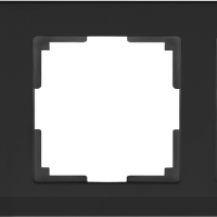 Рамка Werkel Stark 3-ая чёрный матовый (10)