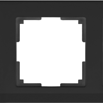 Рамка Werkel Stark 3-ая чёрный матовый (10)