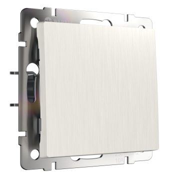 Механизм выключателя Werkel 1кл проходной перламутровый рифлёный (10)