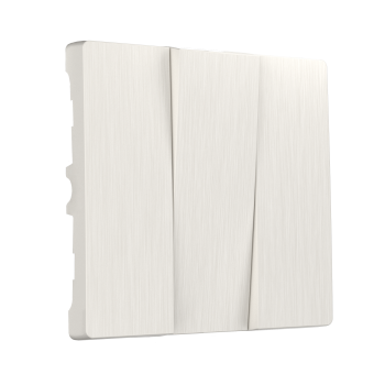 Клавиши Werkel для 3кл выключателя перламутровый рифленый (10)