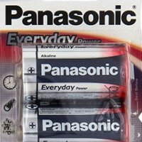 Батарейка Panasonic Everyday LR20 (2*Bl) (24)