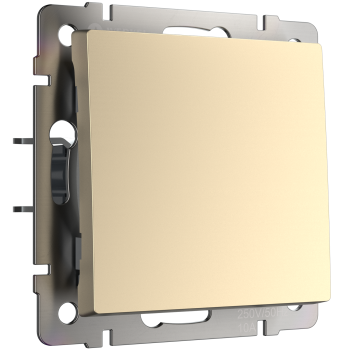 Механизм выключателя Werkel 1кл шампань (10)