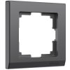 Рамка Werkel Stark 1-ая графит матовый (10)